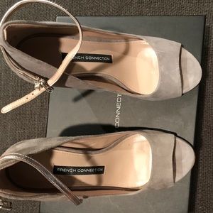 French Connection Open Toe Pumps